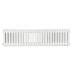 Радиатор горизонтальный Warm well column 3 300x1190 white (бок)